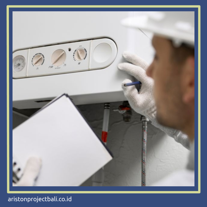 instalasi ariston water heater