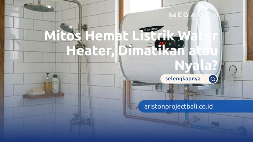 mitos hemat listrik water heater