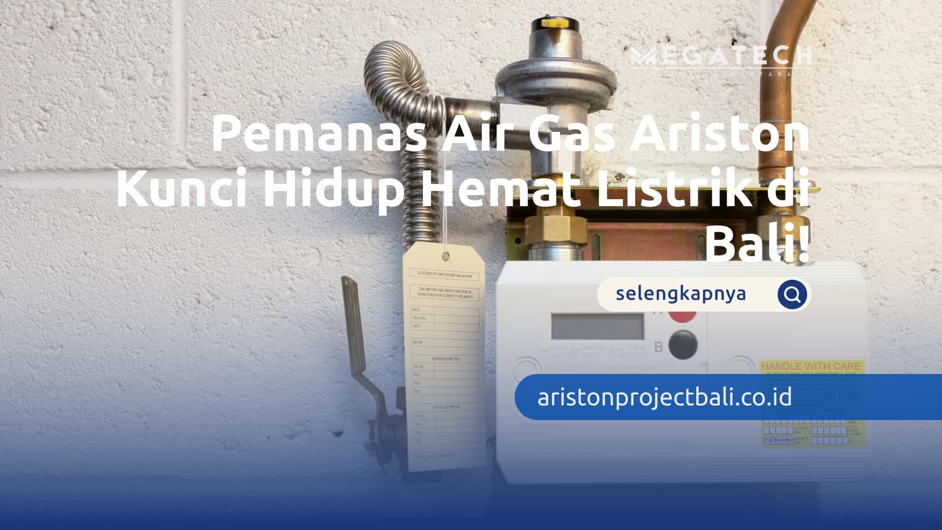 pemanas air gas ariston