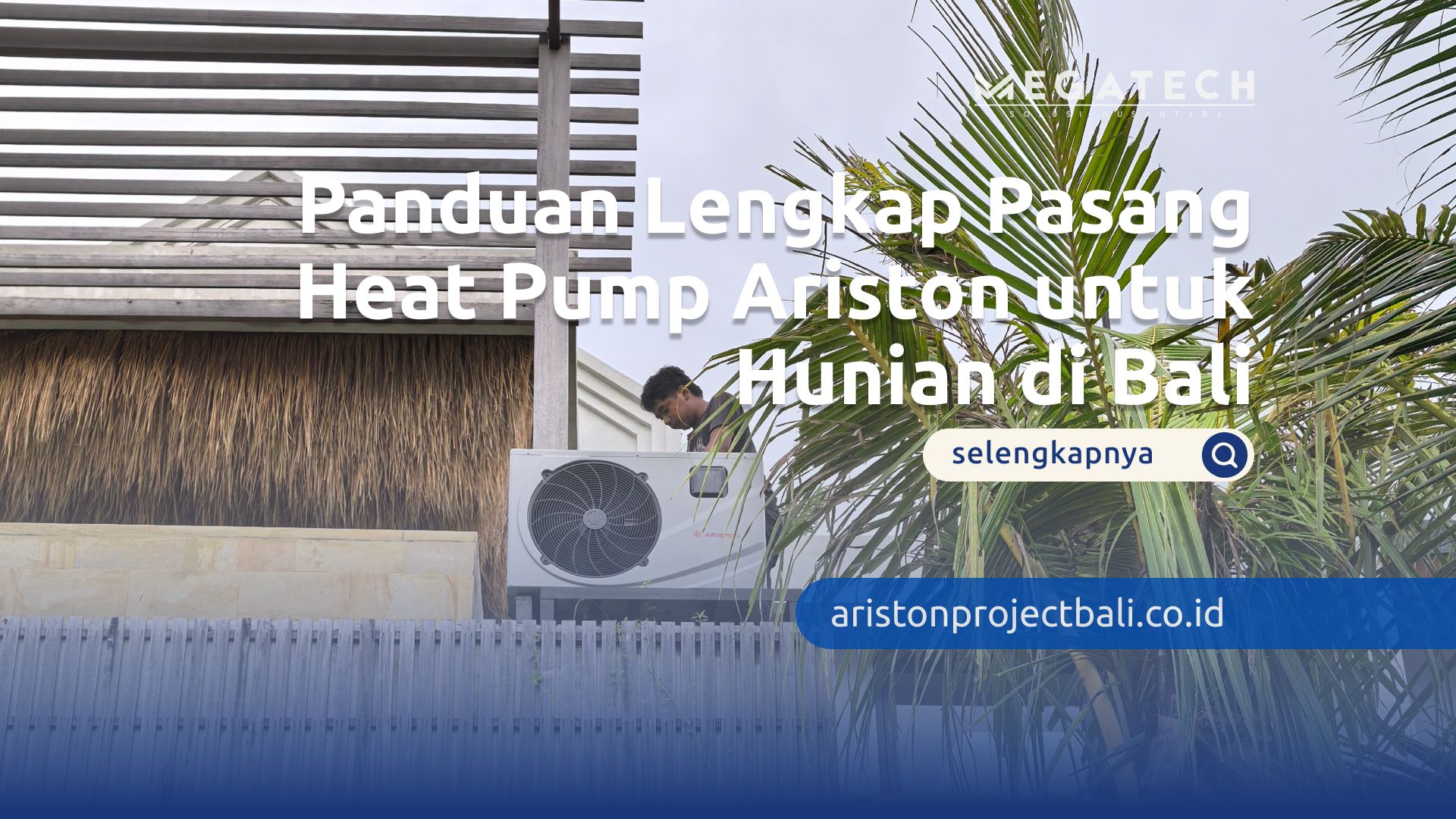 pasang heat pump ariston