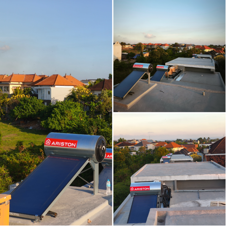 Pemasangan Solar Water Heater di Seminyak Bali