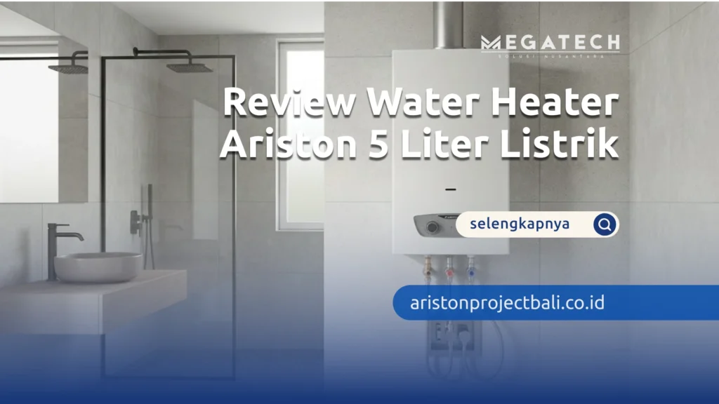 water heater ariston 5 liter listrik